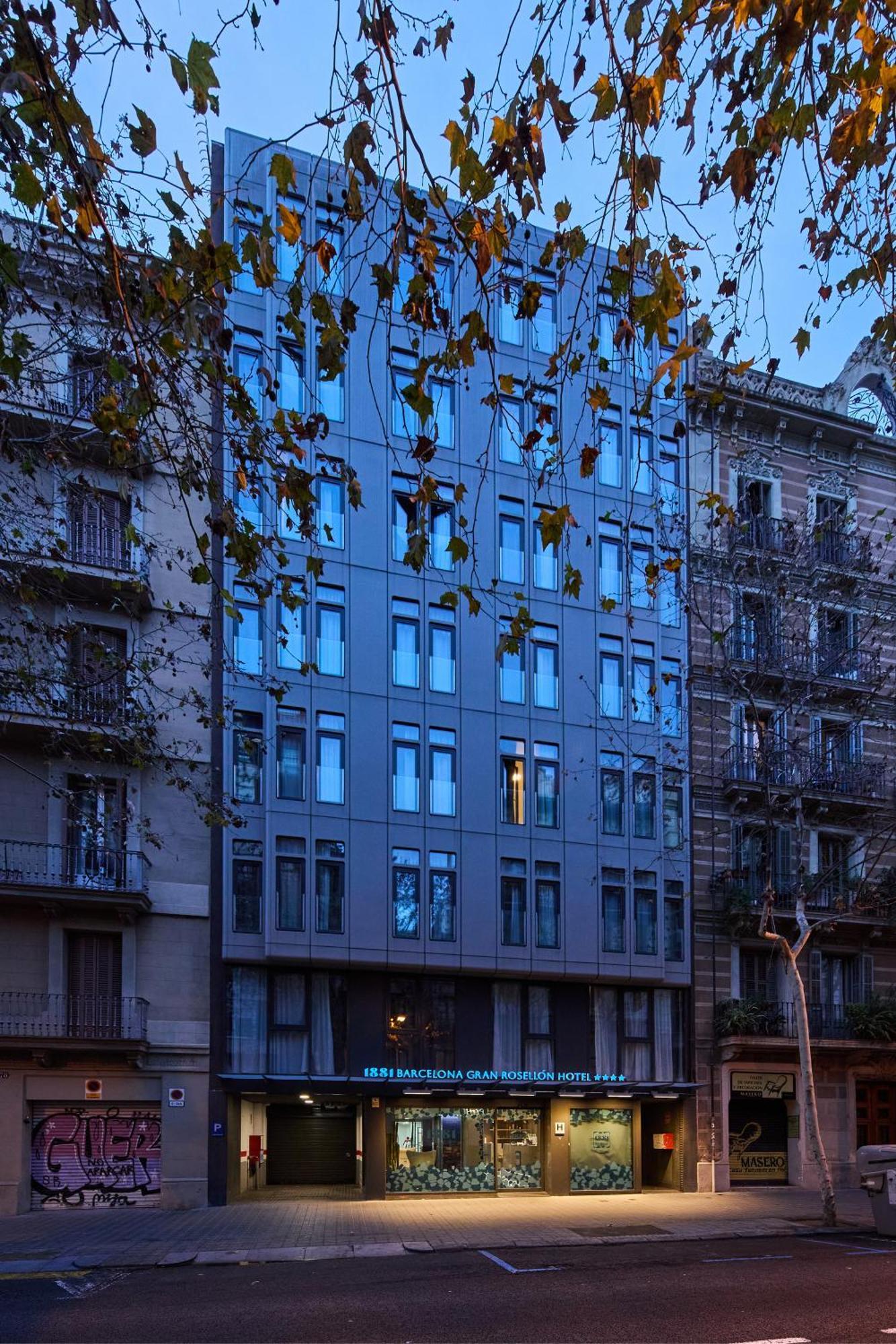 1881 Barcelona Gran Rosellon Hotel 외부 사진